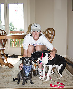 Getting ready to take a D.W.