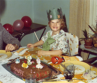 I'd be smiling too if I had cake!